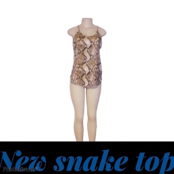 Snake Cami Top L - Picture 3 of 10